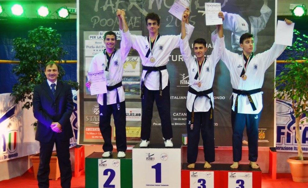 Campionati Italiani Poomsae di Catanzaro: bronzo per Zanardo